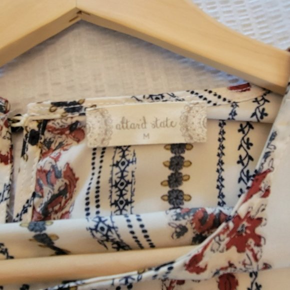 Altar'd State Boho Floral Flowing Blouse - Picture 12 of 16